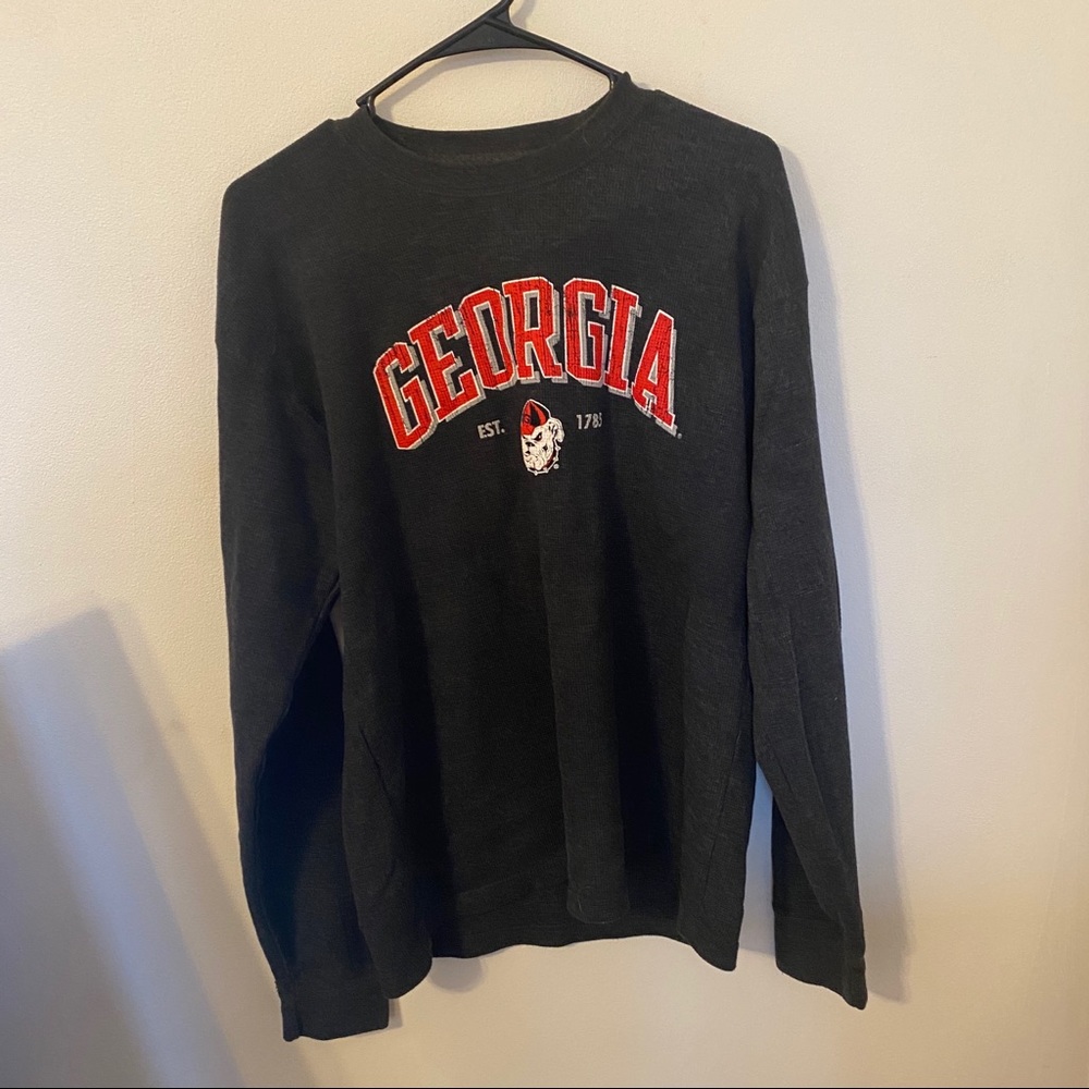 georgia bulldog top